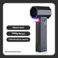 High-Speed Turbofan Electric Car Blower — Outdoor Dust Blowing & Drying Fan