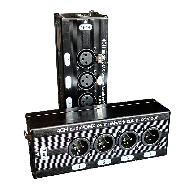 4-way Carnon Network Cable Four-channel DMX512 Network Signal Sprinkler Anti-interference Extension 300 M