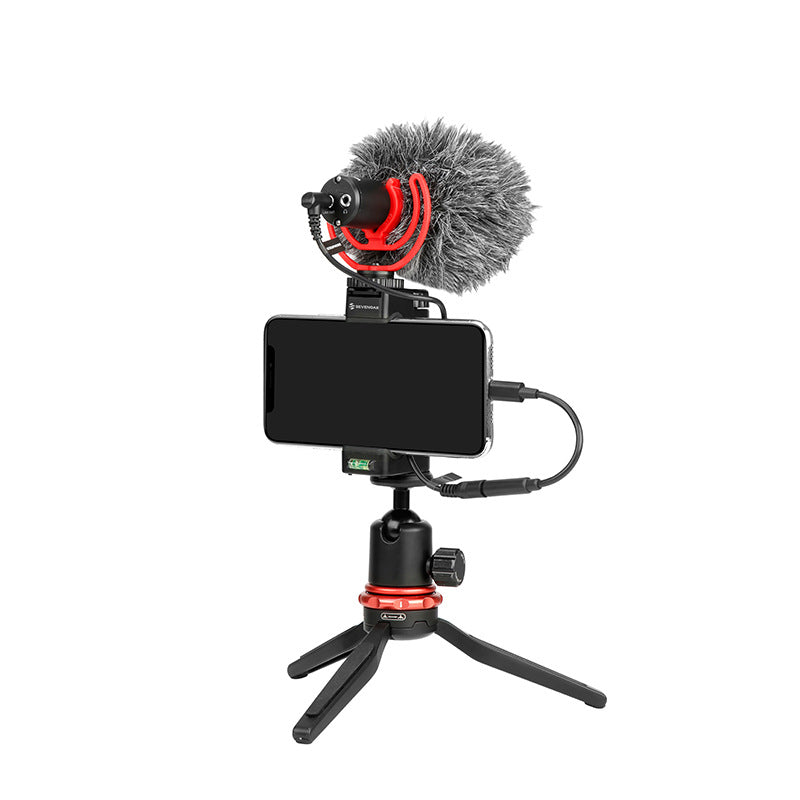 Wired SLR Camera & Phone Microphone — Directional Recording Mic for Video & Vlog