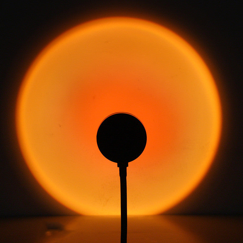 Sunset Projection Lamp — Night Light Wall Decoration Projector for Room Ambiance