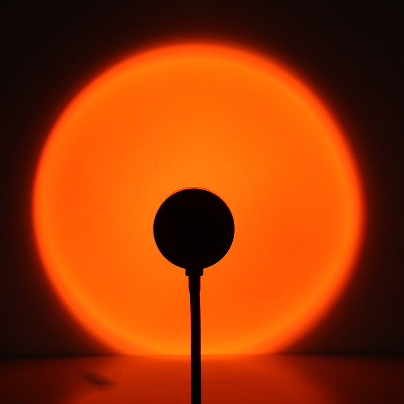 Sunset Projection Lamp — Night Light Wall Decoration Projector for Room Ambiance