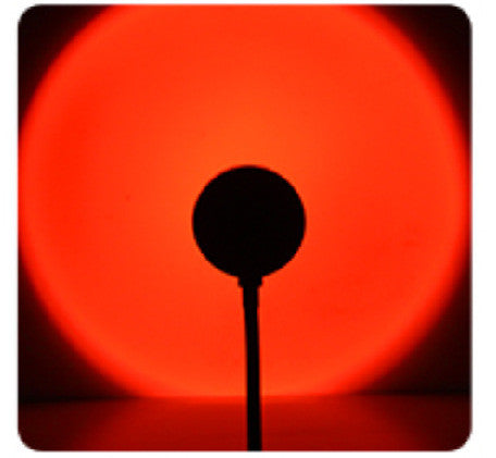 Sunset Projection Lamp — Night Light Wall Decoration Projector for Room Ambiance