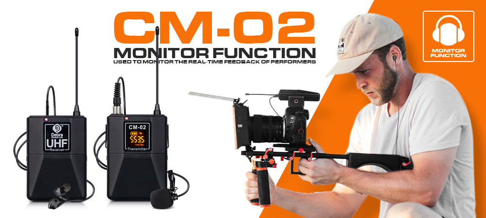 Micrófono Lavalier Inalámbrico con Monitor — Kit Completo para Cámara, Entrevistas y Grabación