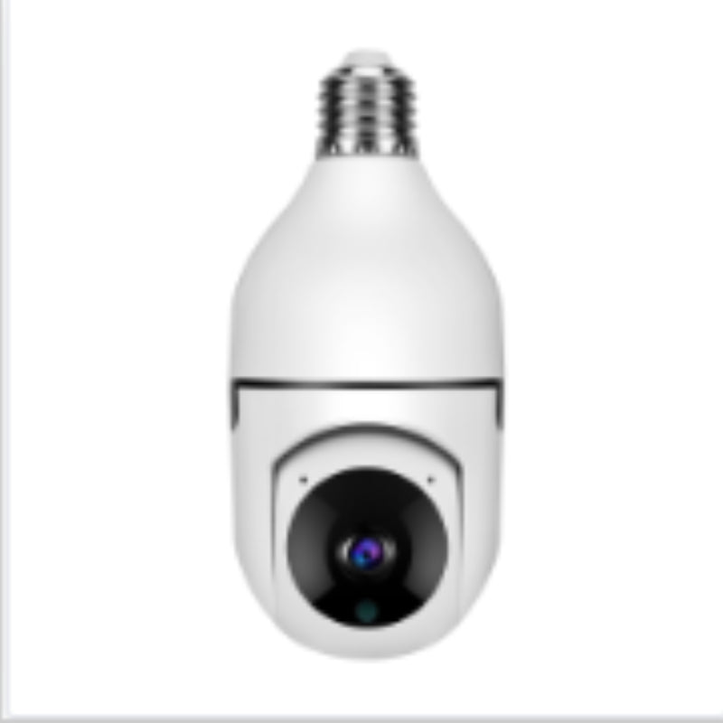Cámara de Seguridad WiFi 1080P — Bombilla E27 con Zoom 4X y Visión Nocturna