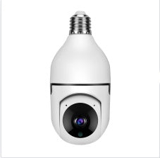 Cámara de Seguridad WiFi 1080P — Bombilla E27 con Zoom 4X y Visión Nocturna