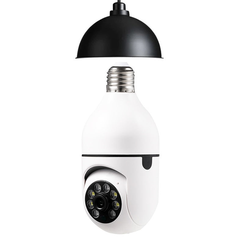 Cámara de Seguridad WiFi 1080P — Bombilla E27 con Zoom 4X y Visión Nocturna