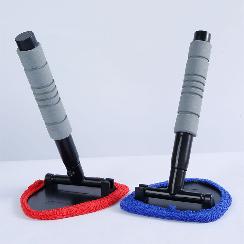Nano Fiber Car Window Cleaning Brush — Anti-Fog & Windproof Glass Cleaner Tool