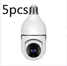 Cámara de Seguridad WiFi 1080P — Bombilla E27 con Zoom 4X y Visión Nocturna