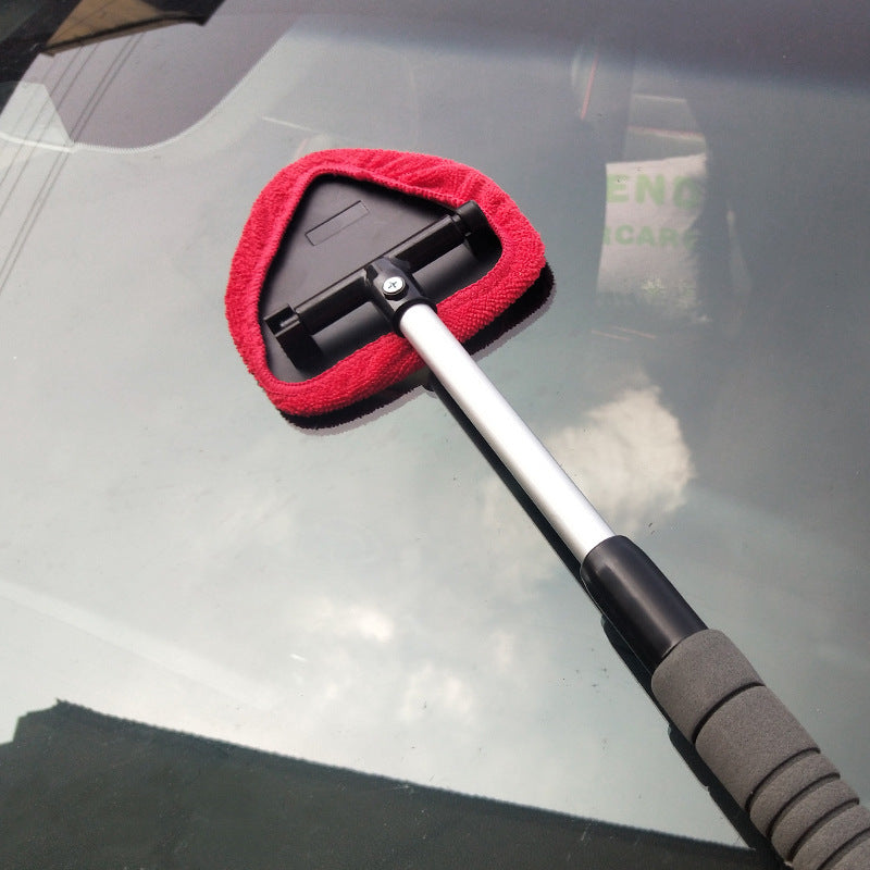 Nano Fiber Car Window Cleaning Brush — Anti-Fog & Windproof Glass Cleaner Tool