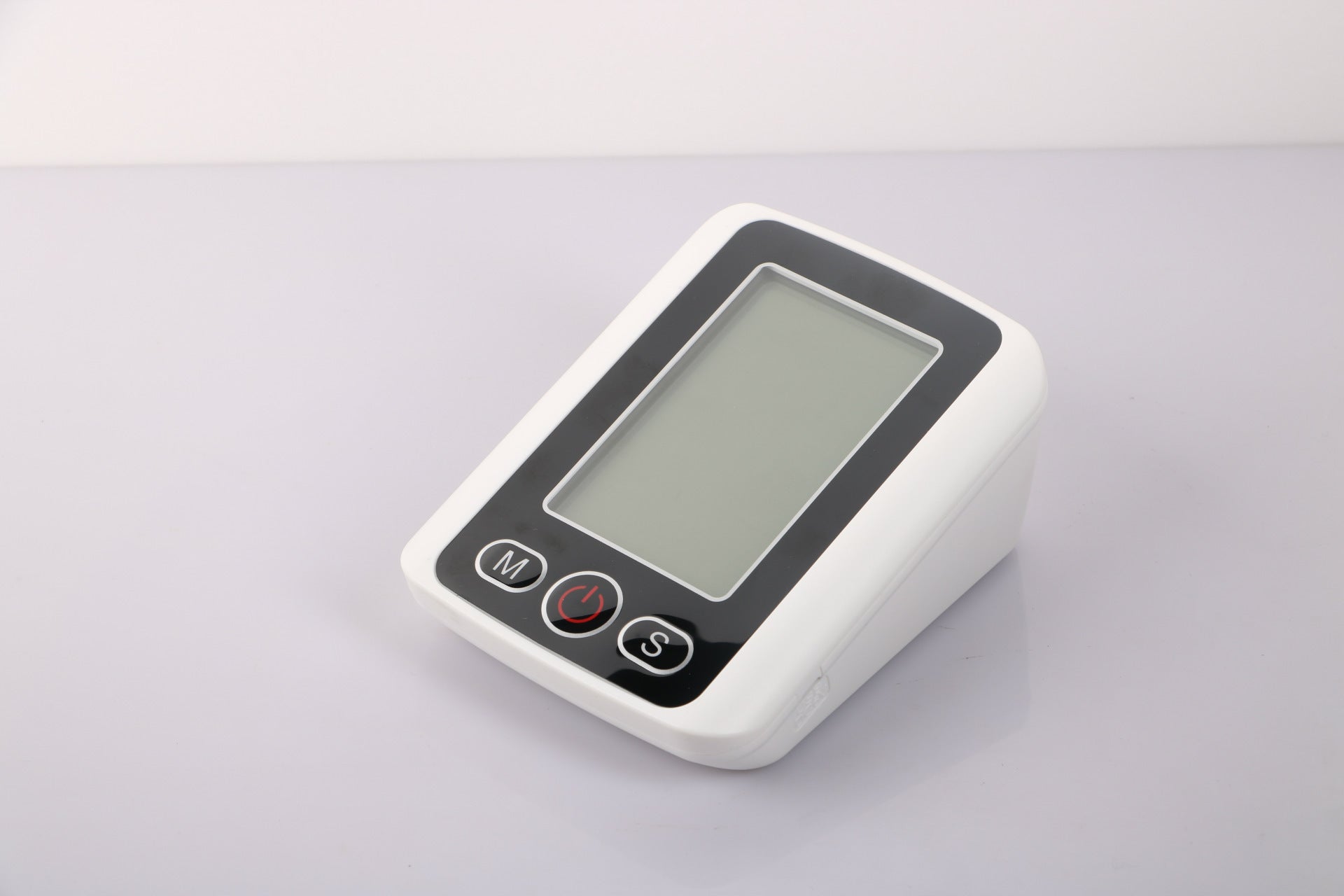 Digital Arm Blood Pressure Monitor — Large Screen Voice Sphygmomanometer with 3-Color Backlight