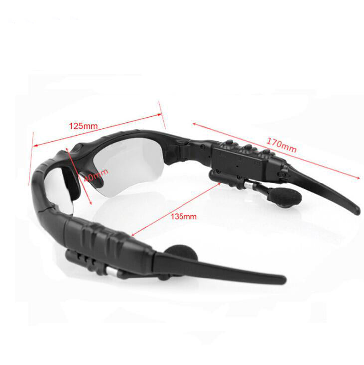 Lentes Inteligentes con Cámara y Bluetooth — Grabación de Video y Audio Manos Libres