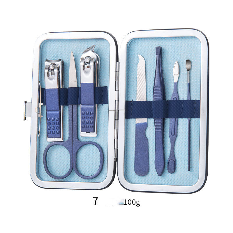 Professional Nail Care Set — Scissors, Clippers, Cuticle Pliers & Pedicure Tools