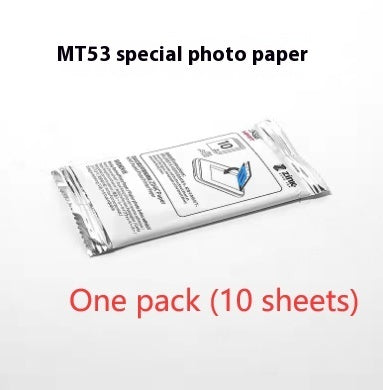 Portable Wireless Color Photo Printer — USB & Bluetooth Thermal Sublimation Printer