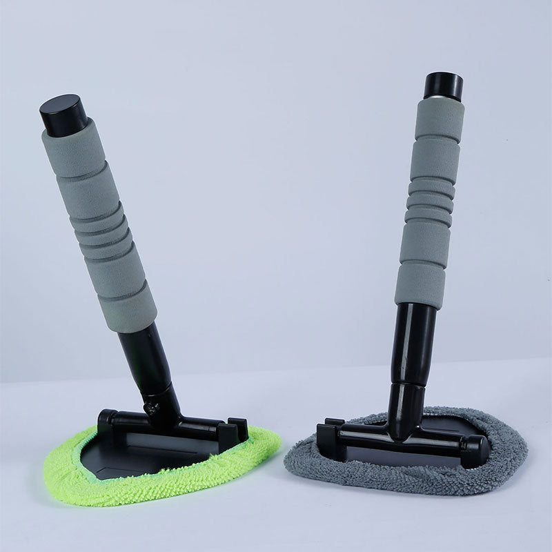 Nano Fiber Car Window Cleaning Brush — Anti-Fog & Windproof Glass Cleaner Tool