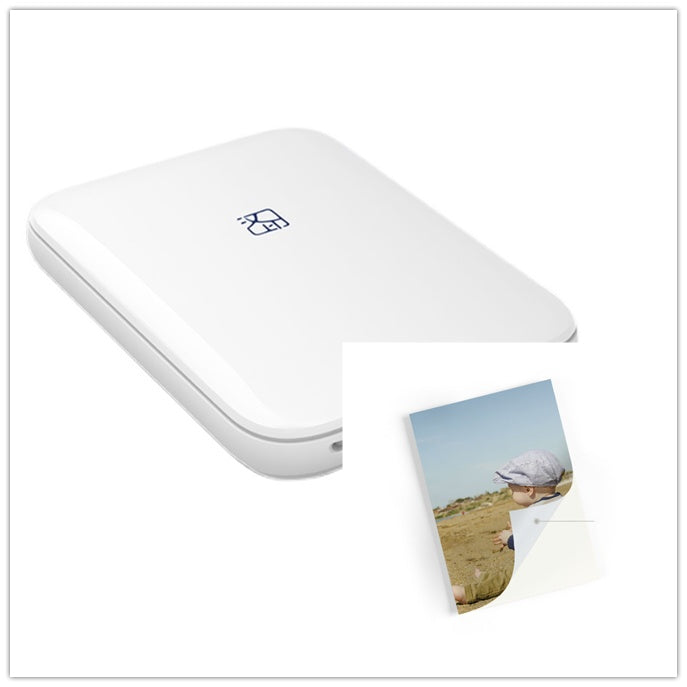 Portable Wireless Color Photo Printer — USB & Bluetooth Thermal Sublimation Printer