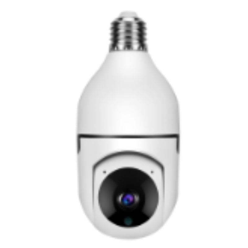 Cámara de Seguridad WiFi 1080P — Bombilla E27 con Zoom 4X y Visión Nocturna
