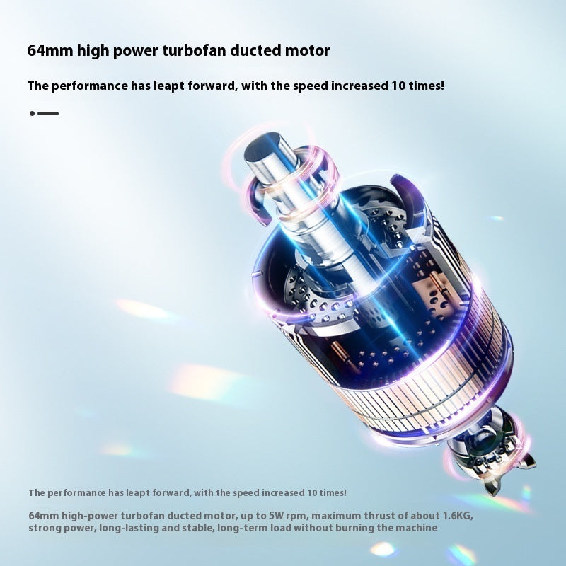 High-Speed Turbofan Electric Car Blower — Outdoor Dust Blowing & Drying Fan