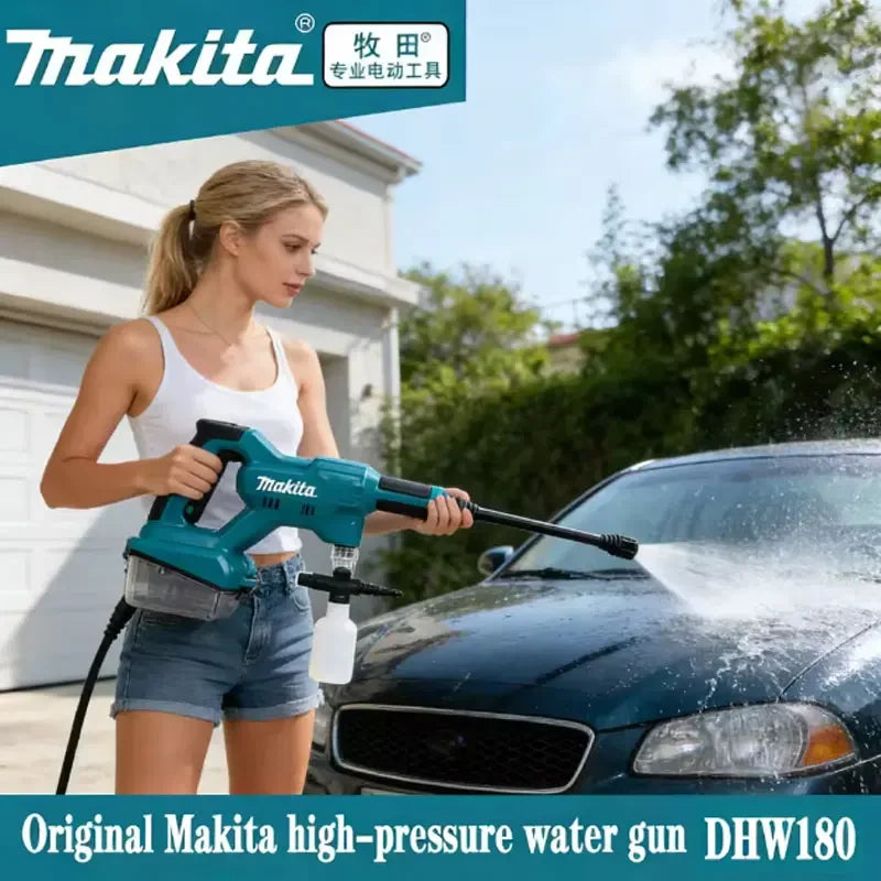 Lavadora a Presión Inalámbrica Makita 18V — Alta Potencia Portátil
