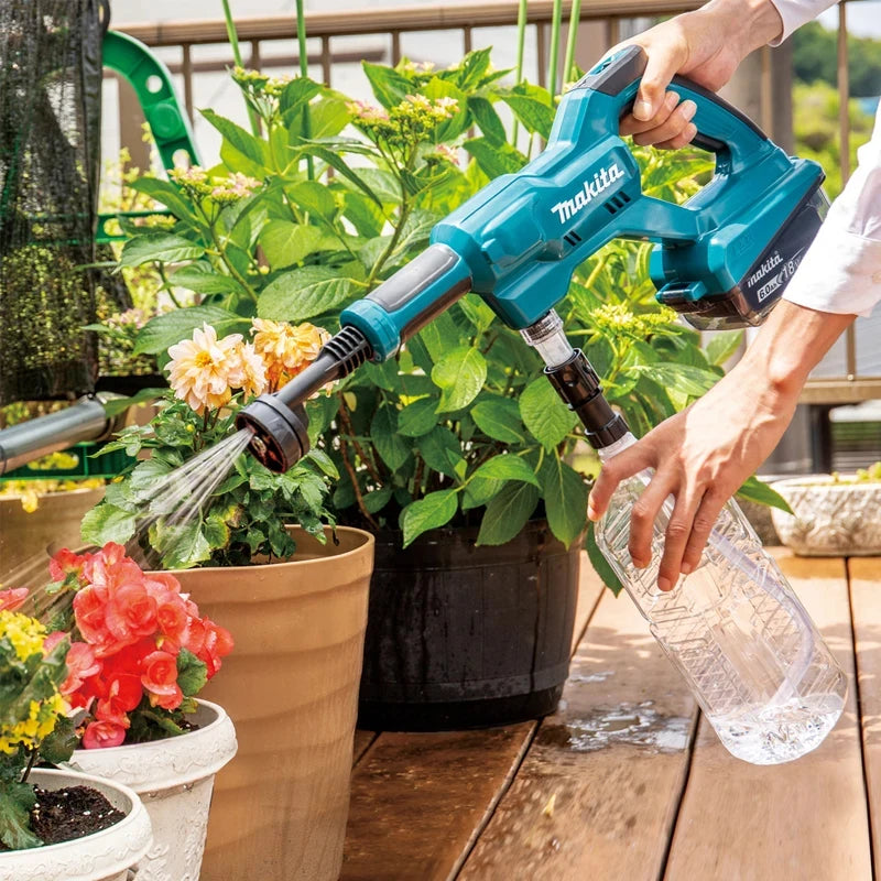 Lavadora Makita DHW180 Litio 18V — 5 Modos Portátil Exterior