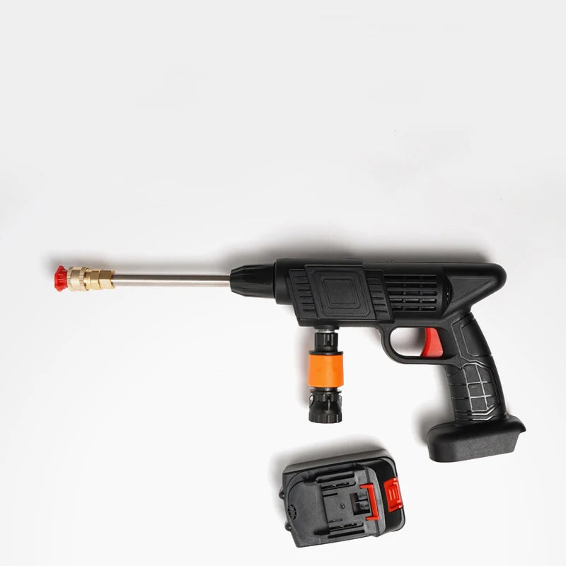 Portable High Pressure Washer 30Bar Water Gun Household Lithium Battery Charging Wireless Spray Cleaner Pump Washing Machine