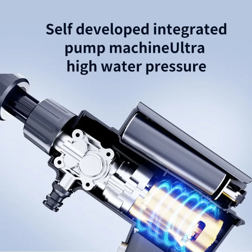Lavadora Mini Plegable Inalámbrica — Pistola de Agua Recargable