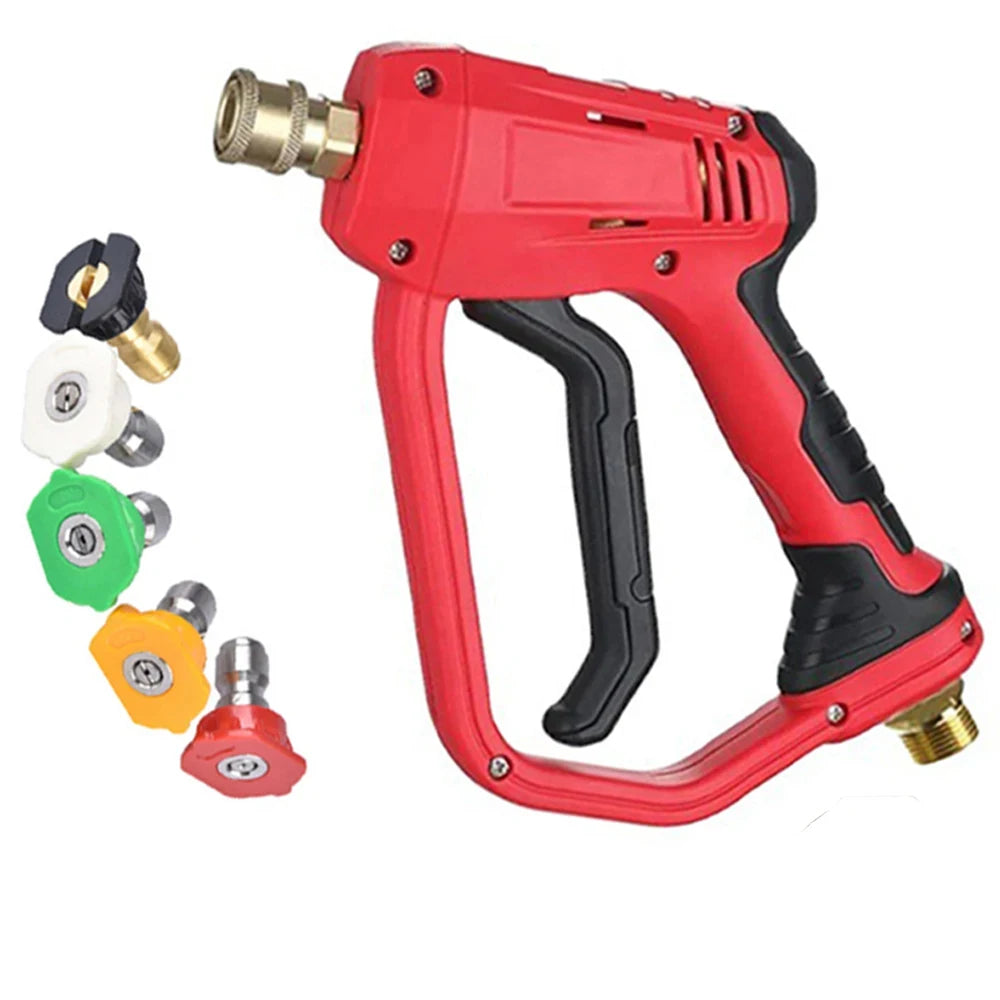 Pistola de Agua a Presión con Manguera — Conector Rápido Karcher