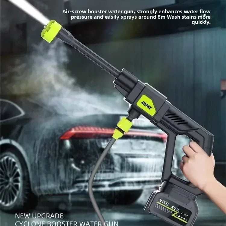 Lavadora Inalámbrica para Auto — Batería de Litio Resistente