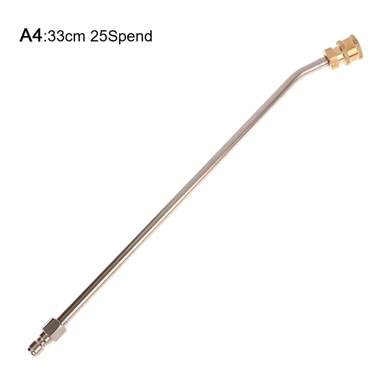 Pressure Washer Lance Extension Nozzles 4000PSI Spray Gun Wand Lance Power Pressure Washer Extension With 1/4 Quick Connect
