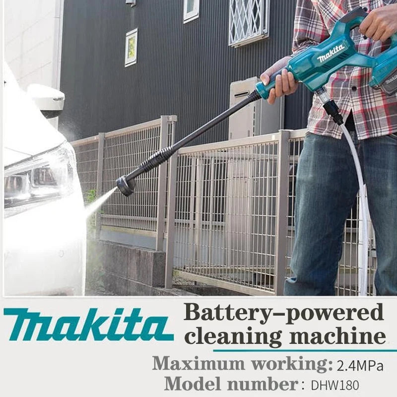 Lavadora a Presión Makita DHW180 18V — 5 Modos de Rociado