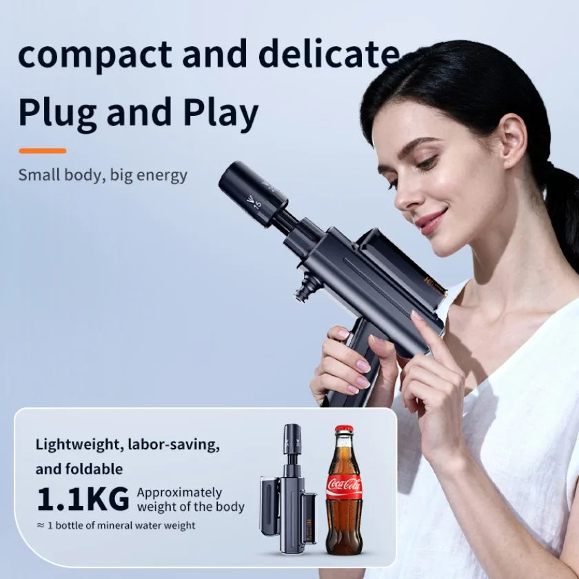 Lavadora Mini Plegable Inalámbrica — Pistola de Agua Recargable
