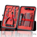 Professional Nail Care Set — Scissors, Clippers, Cuticle Pliers & Pedicure Tools
