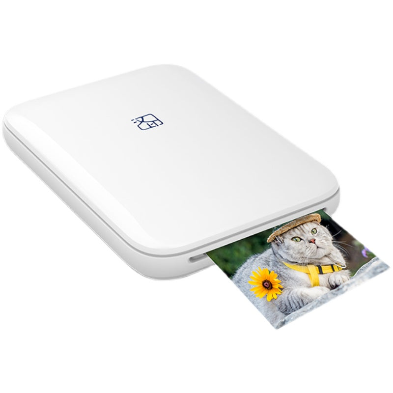Portable Wireless Color Photo Printer — USB & Bluetooth Thermal Sublimation Printer