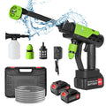 Cordless Portable Car Pressure Washer — High Power Jet Cleaner with 2 Batteries