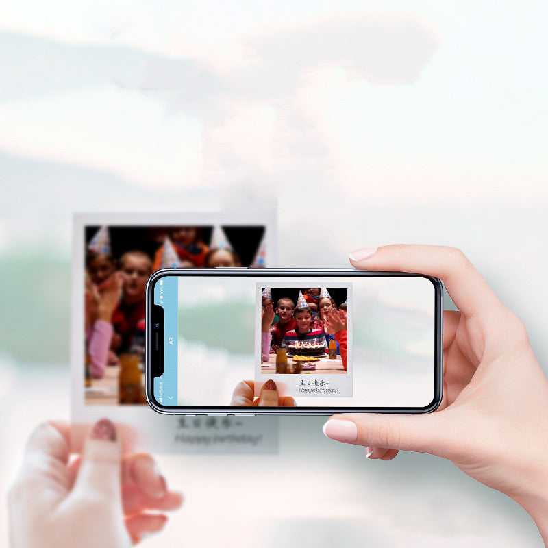 Portable Wireless Color Photo Printer — USB & Bluetooth Thermal Sublimation Printer
