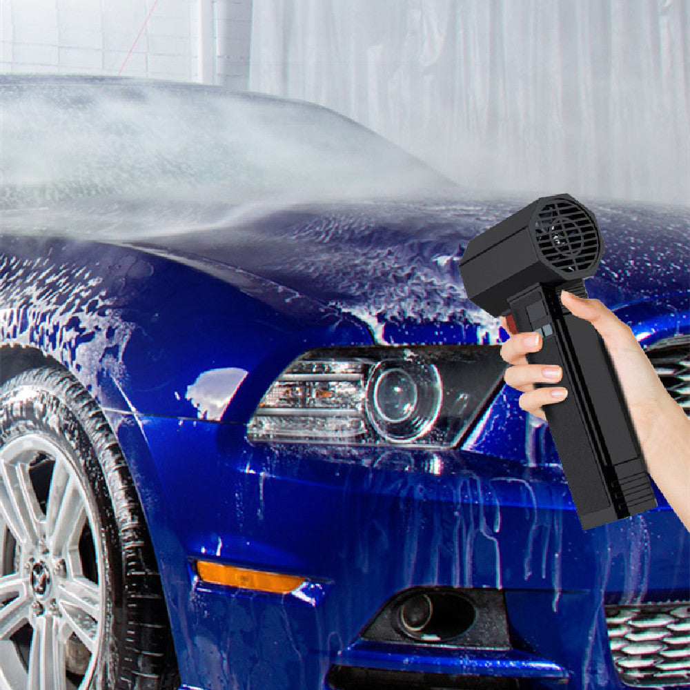 High-Speed Turbofan Electric Car Blower — Outdoor Dust Blowing & Drying Fan