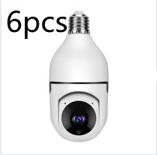 Cámara de Seguridad WiFi 1080P — Bombilla E27 con Zoom 4X y Visión Nocturna