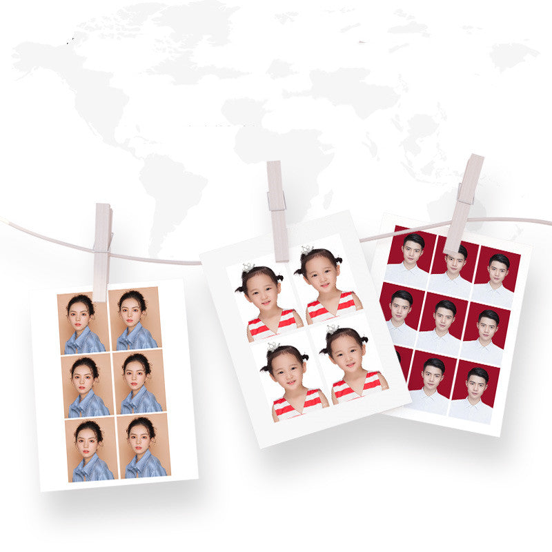 Portable Wireless Color Photo Printer — USB & Bluetooth Thermal Sublimation Printer
