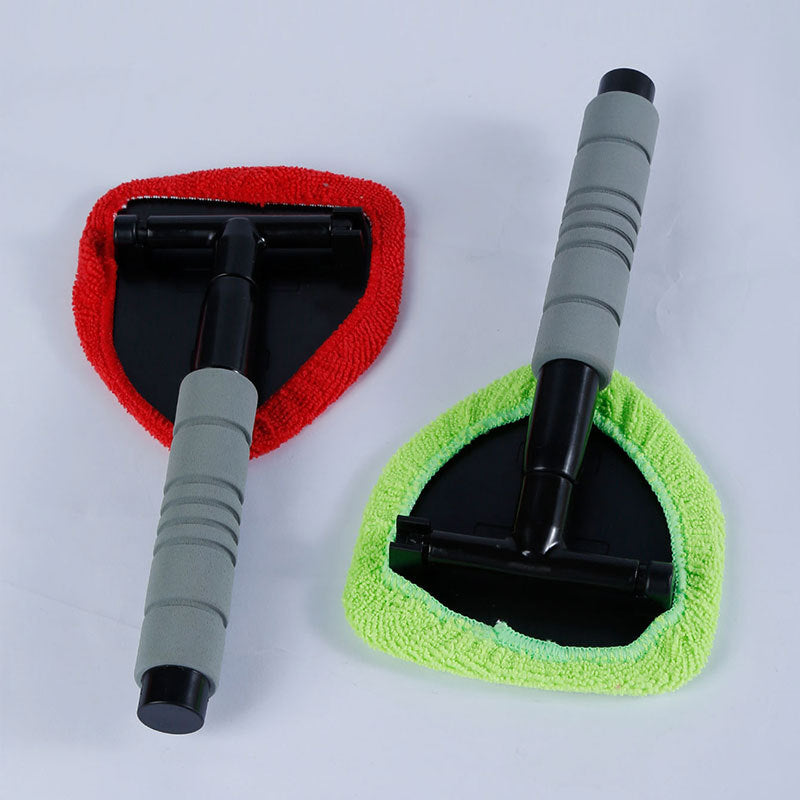 Nano Fiber Car Window Cleaning Brush — Anti-Fog & Windproof Glass Cleaner Tool