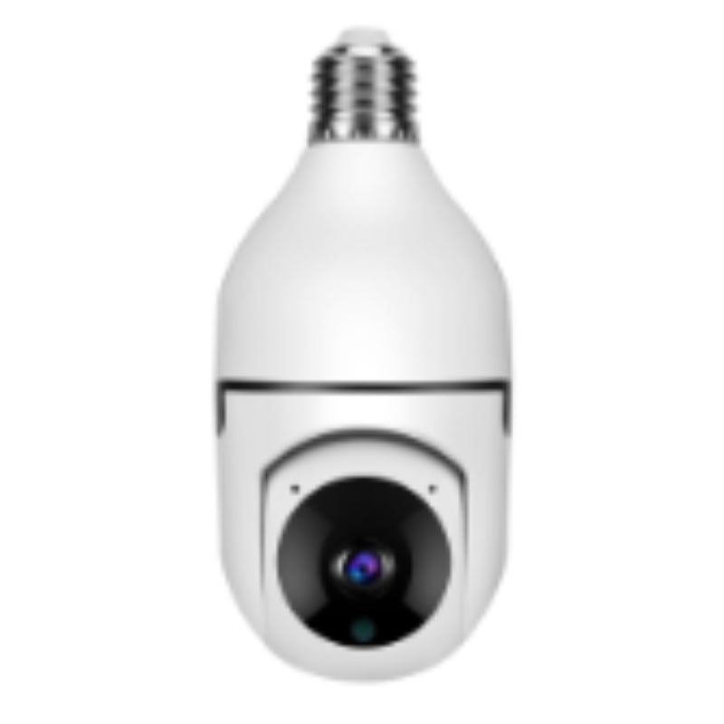 Cámara de Seguridad WiFi 1080P — Bombilla E27 con Zoom 4X y Visión Nocturna