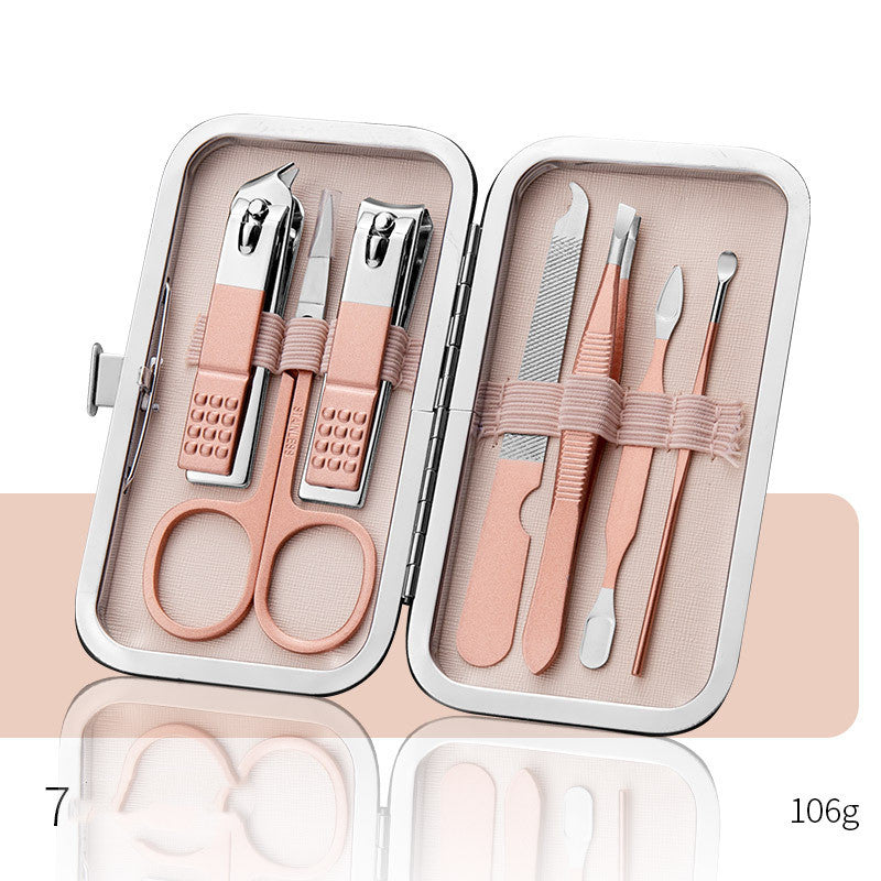 Professional Nail Care Set — Scissors, Clippers, Cuticle Pliers & Pedicure Tools