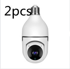 Cámara de Seguridad WiFi 1080P — Bombilla E27 con Zoom 4X y Visión Nocturna