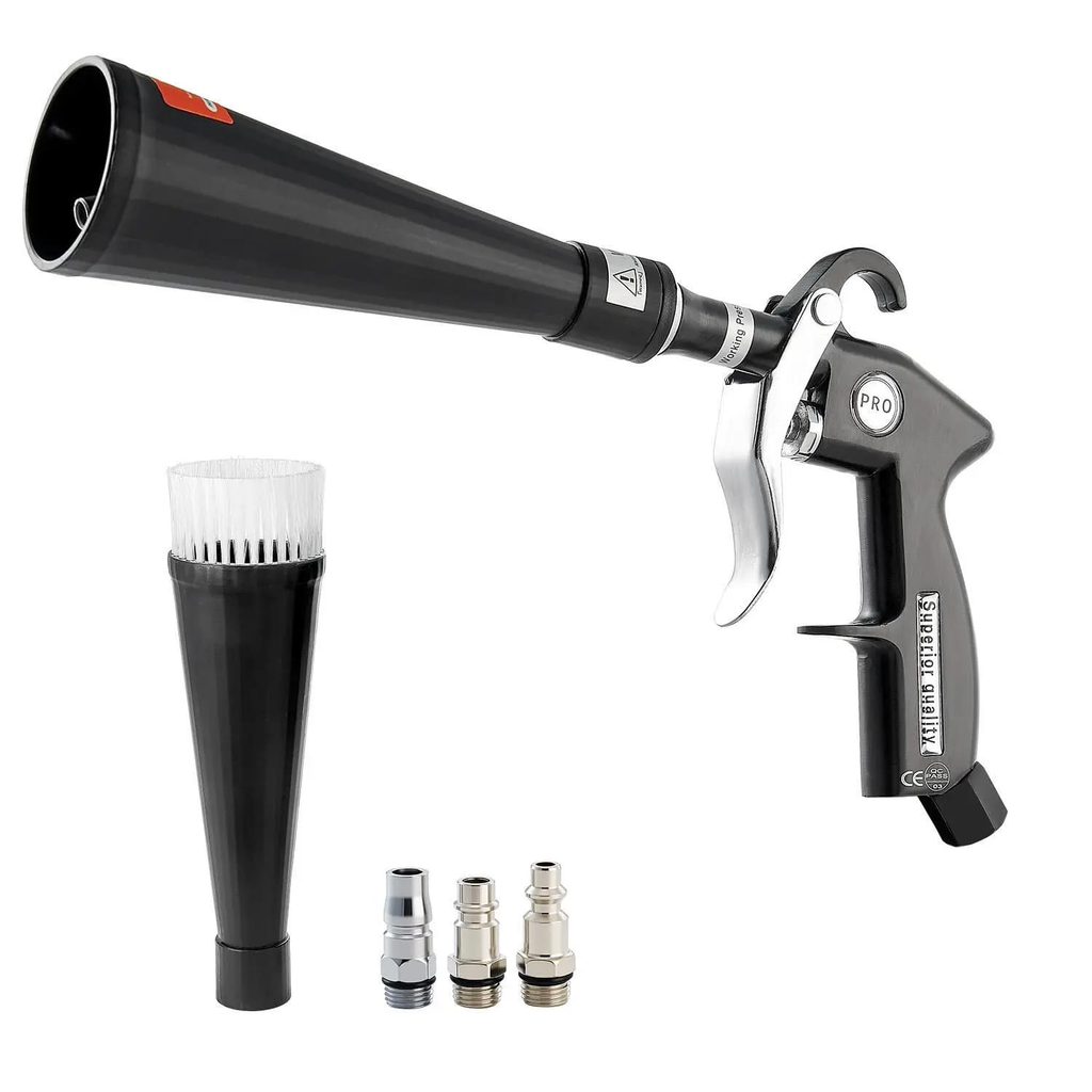 Veltrix Tornado Air Blow Gun — Pistola de Soplado Alta Presión para Detailing